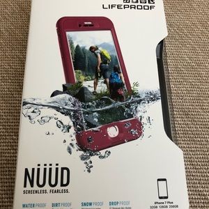 Lifeproof NUUD case for iPhone 8 Plus and 7 plus